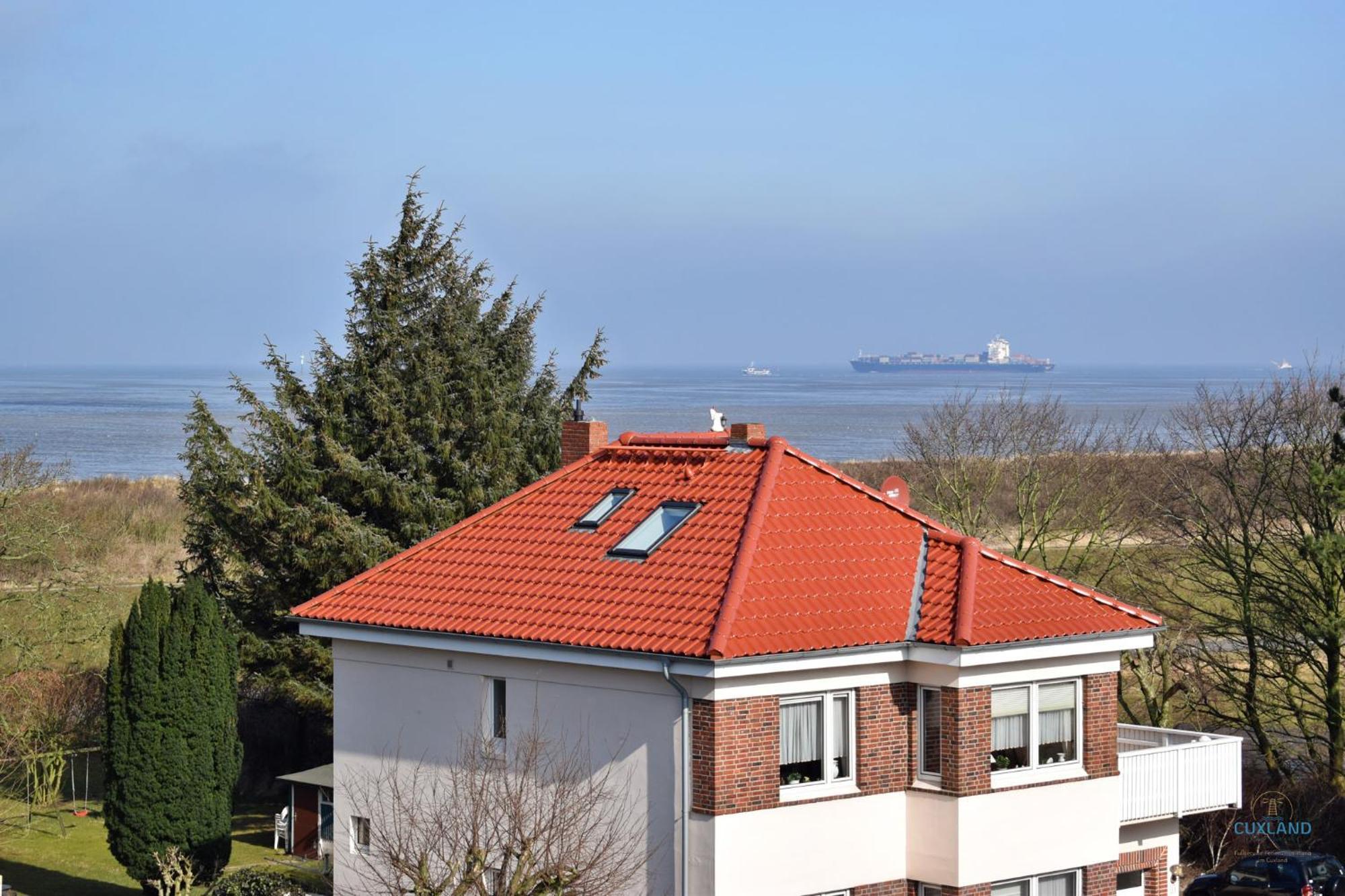 Urlaub Mit Blick Auf Den Duhner Strand Cuxhaven Kültér fotó